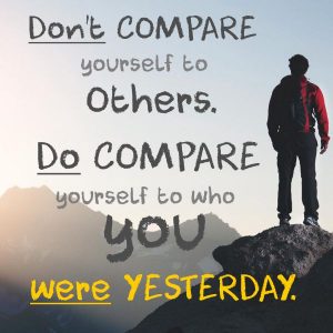 Don't compare to others
